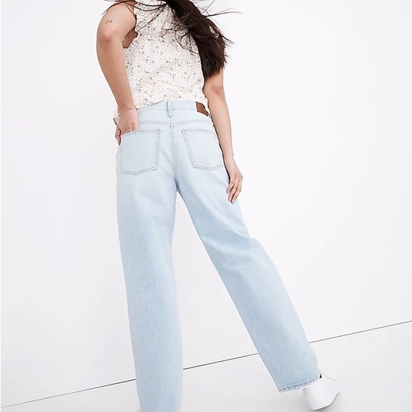 Madewell- The Dadjean in Greenvale Wash: Ripped Edition size 28 - Picture 2 of 10